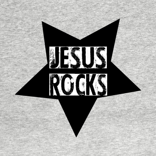 jesus rocks by theshop